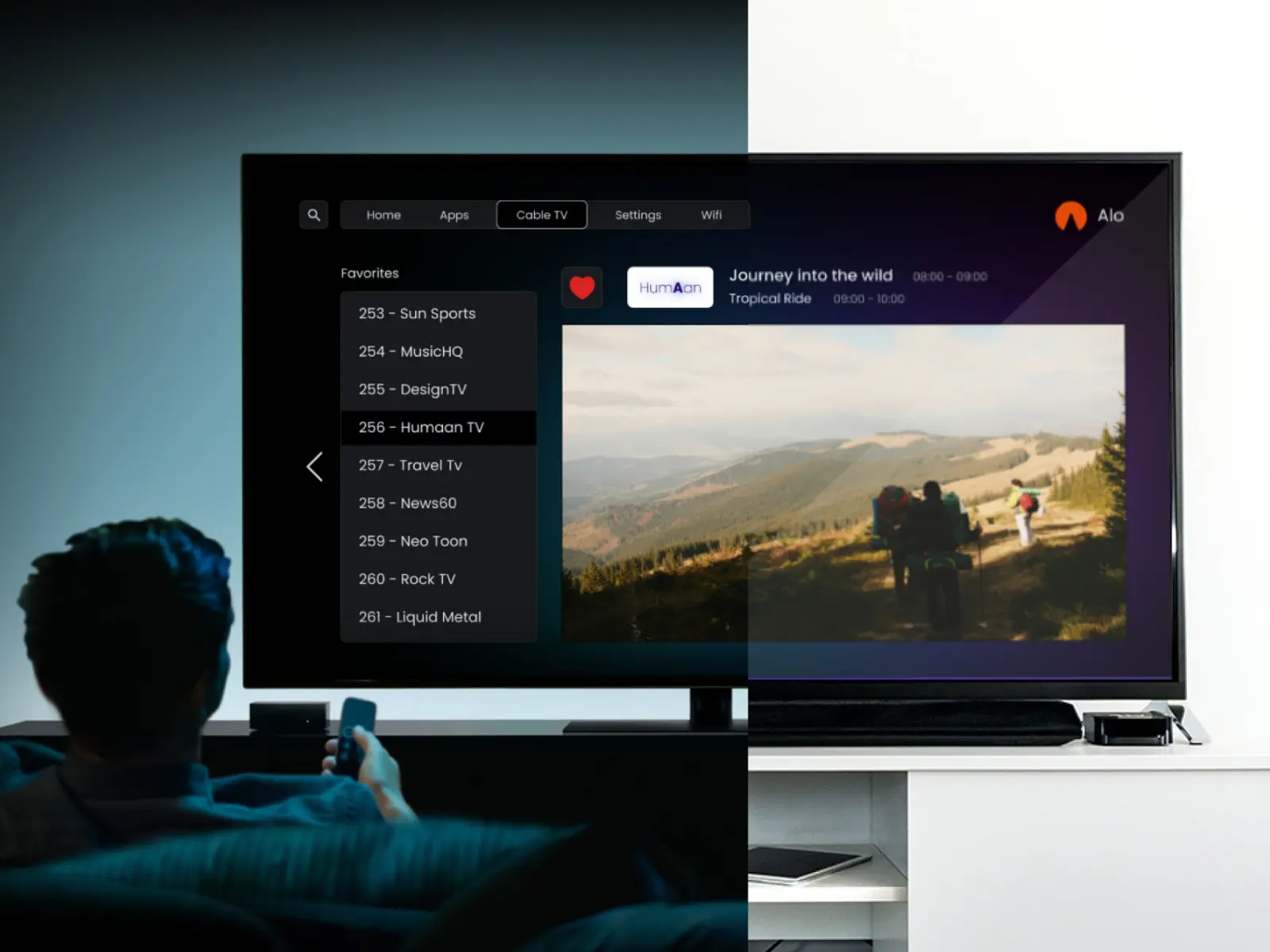 Smart TV Interface